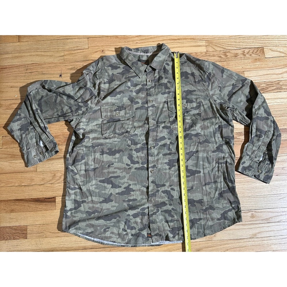 Northwest Territory Long Sleeve Camoflauge Buttonup Shirt Men's Size 3XL